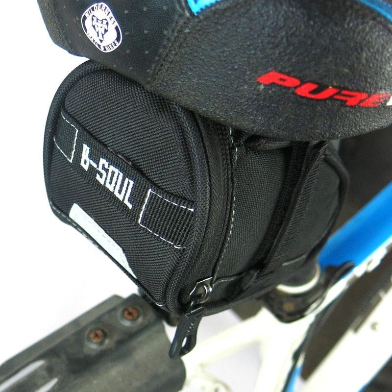 Bike Bags Waterproof Bicycle Bags Seat Cycling Pouch Bag Riding Storage Bag Accessories Bike Saddle Bag Bicycle Bag Straps On Bike Bag Under Seat Pouch Pack Bicycle Accessories Bag Bicycle Tool Storage Bags For Cycling Water Proof Bag