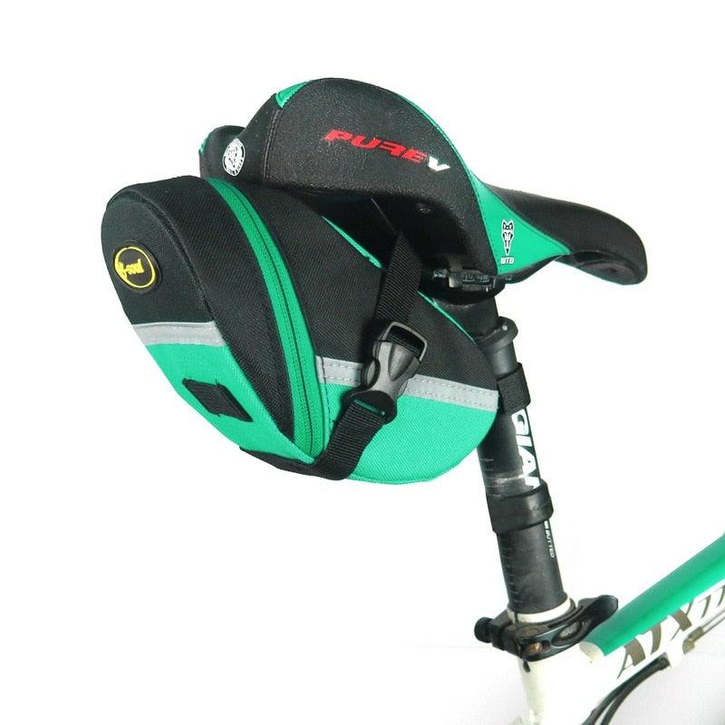 Bike Bags Waterproof Bicycle Bags Seat Cycling Pouch Bag Riding Storage Bag Accessories Bike Saddle Bag Bicycle Bag Straps On Bike Bag Under Seat Pouch Pack Bicycle Accessories Bag Bicycle Tool Storage Bags For Cycling Water Proof Bag