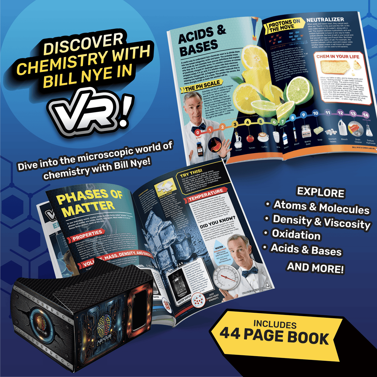 Bill Nye's Virtual Reality Chemistry Kit - CHEM LAB VR