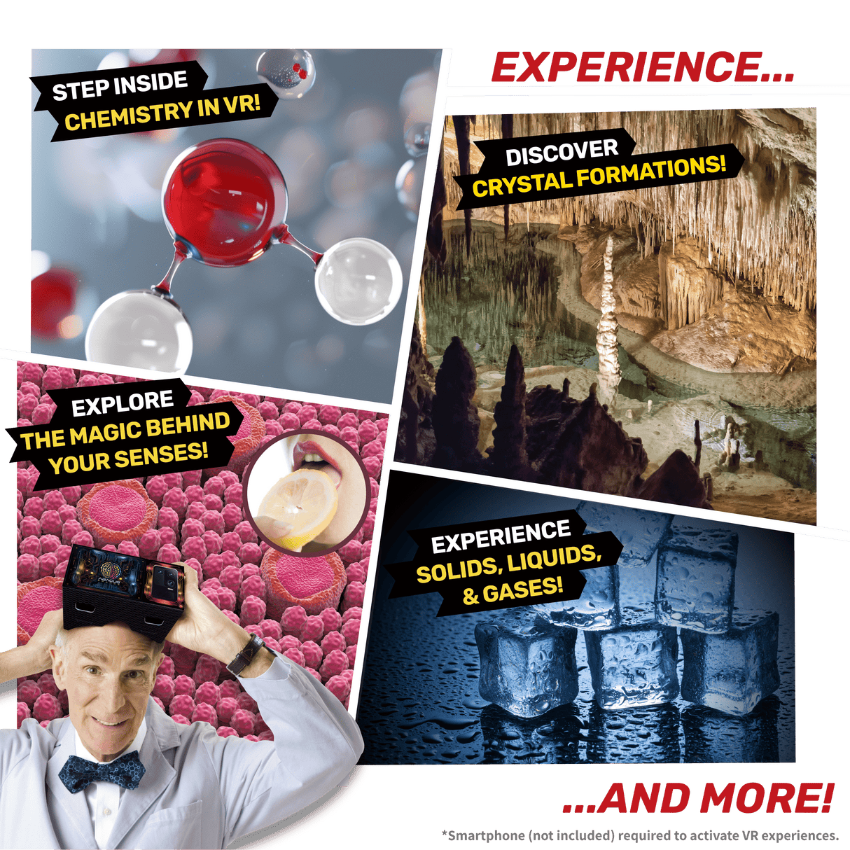 Bill Nye's Virtual Reality Chemistry Kit - CHEM LAB VR