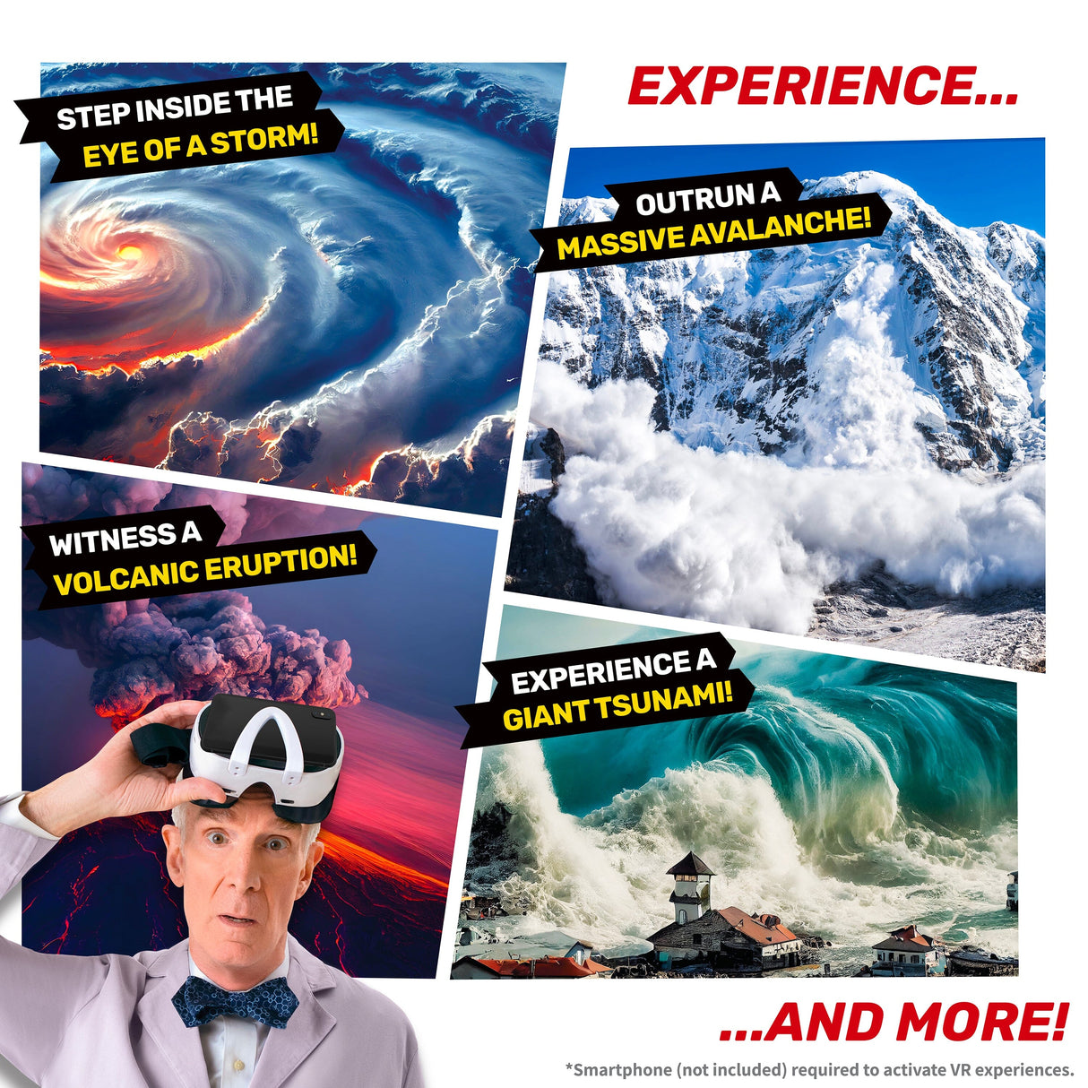 Bill Nye's Virtual Reality Weather Kit XTREME WEATHER LAB VR