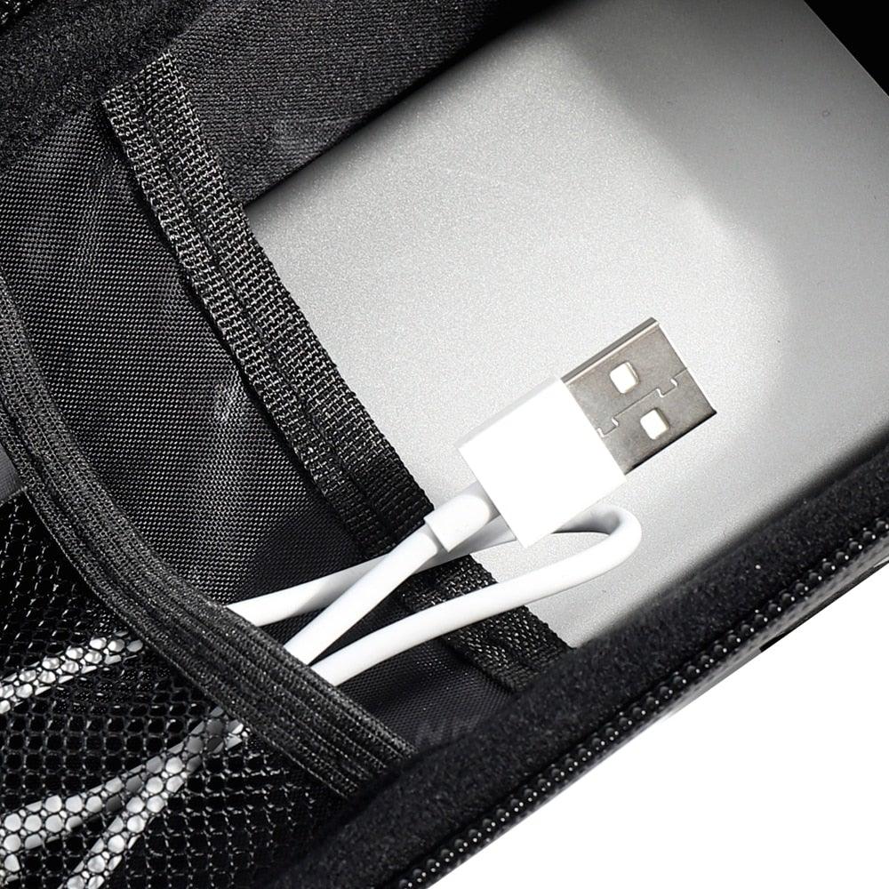 Black Bike Bag Frame Front Top Tube Cycling Bag Waterproof Phone Case Touchscreen Bag Pack Bicycle Accessories Bike Bicycle Bag Waterproof Bike Phone Mount Bag Front Frame Top Tube Handlebar Bag Touch Screen Holder Case For Cell Phones 6.6in