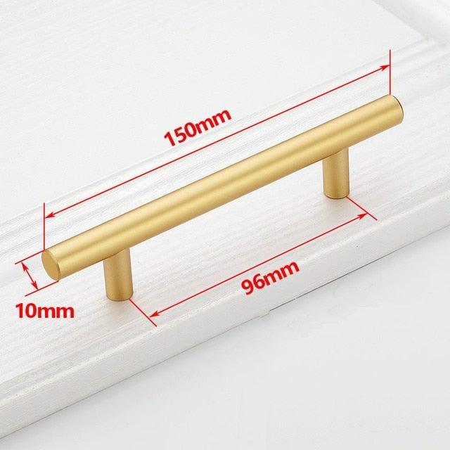 Black Golden Cupboard Handle Brushed Stainless Steel Kitchen Cabinet Door Knob Furniture Drawer Pull Hardware Pulls Bar Handle Furniture Handle Drawer Pull Hardware Stainless Steel Kitchen Drawer Pulls Cabinet Handles
