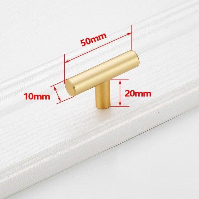 Black Golden Cupboard Handle Brushed Stainless Steel Kitchen Cabinet Door Knob Furniture Drawer Pull Hardware Pulls Bar Handle Furniture Handle Drawer Pull Hardware Stainless Steel Kitchen Drawer Pulls Cabinet Handles
