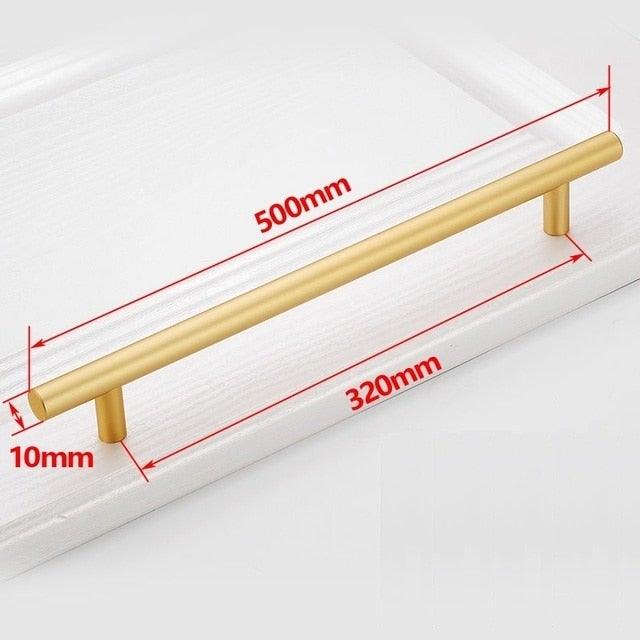 Black Golden Cupboard Handle Brushed Stainless Steel Kitchen Cabinet Door Knob Furniture Drawer Pull Hardware Pulls Bar Handle Furniture Handle Drawer Pull Hardware Stainless Steel Kitchen Drawer Pulls Cabinet Handles