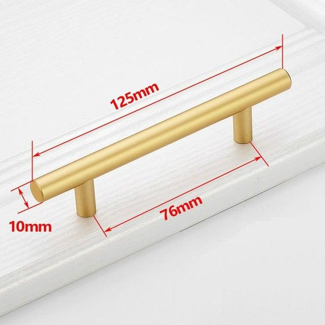 Black Golden Cupboard Handle Brushed Stainless Steel Kitchen Cabinet Door Knob Furniture Drawer Pull Hardware Pulls Bar Handle Furniture Handle Drawer Pull Hardware Stainless Steel Kitchen Drawer Pulls Cabinet Handles