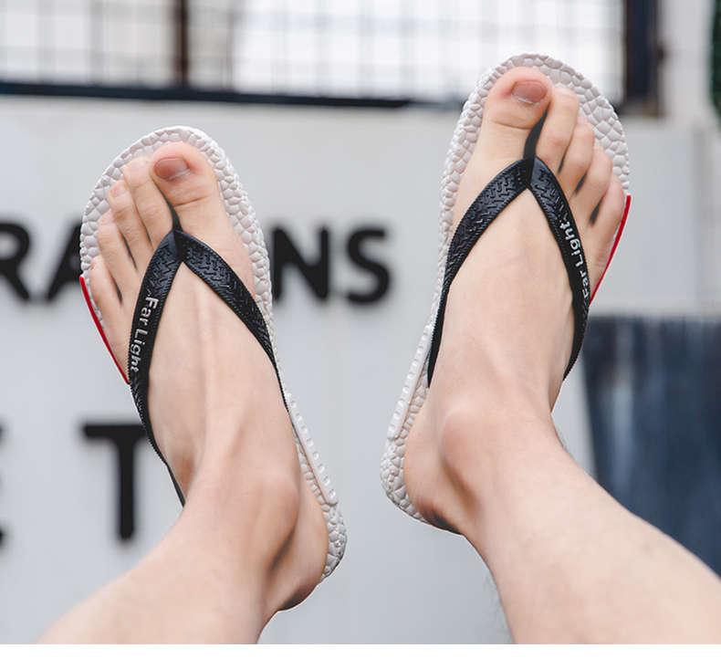 Black Man House Slippers Elegant Flip Flop Pool Slippers Summer Sandals Men's Shoes Breathable Air Mesh Comfortable Leather Flip Flops Non-Slip Sport Cushion Beach Outdoor Walking Slippers