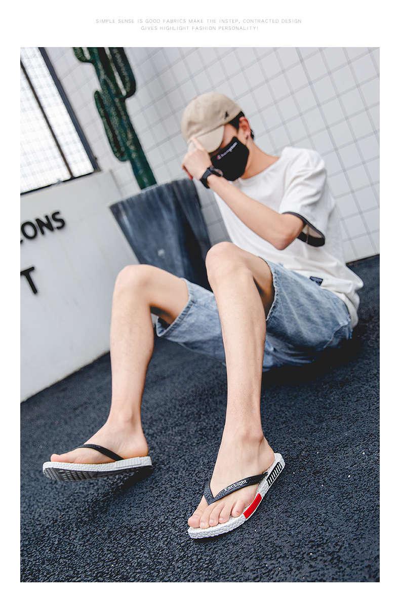 Black Man House Slippers Elegant Flip Flop Pool Slippers Summer Sandals Men's Shoes Breathable Air Mesh Comfortable Leather Flip Flops Non-Slip Sport Cushion Beach Outdoor Walking Slippers
