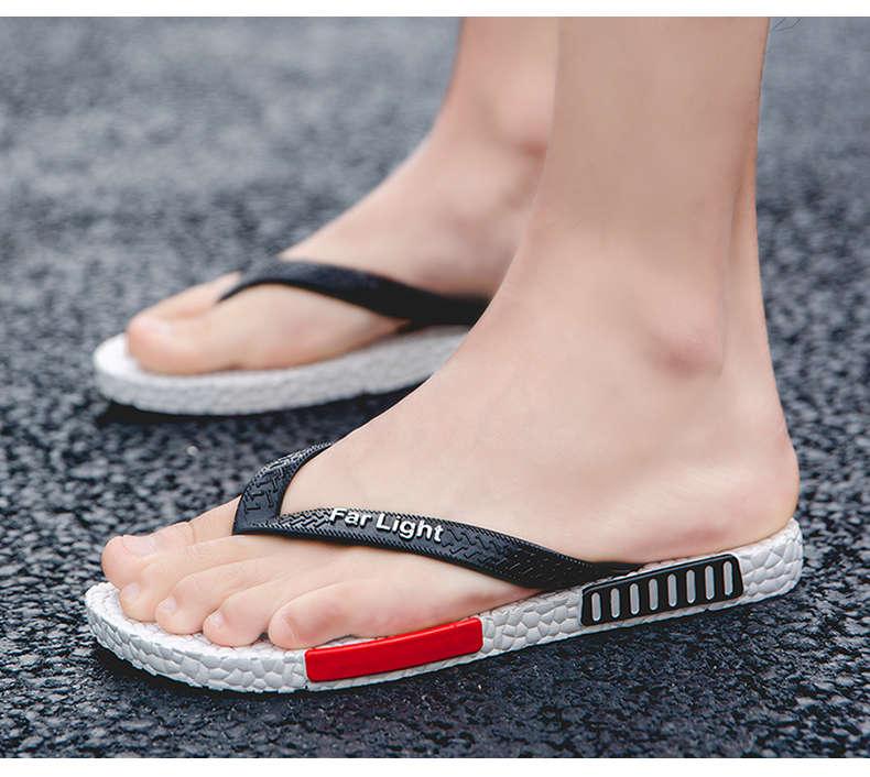 Black Man House Slippers Elegant Flip Flop Pool Slippers Summer Sandals Men's Shoes Breathable Air Mesh Comfortable Leather Flip Flops Non-Slip Sport Cushion Beach Outdoor Walking Slippers
