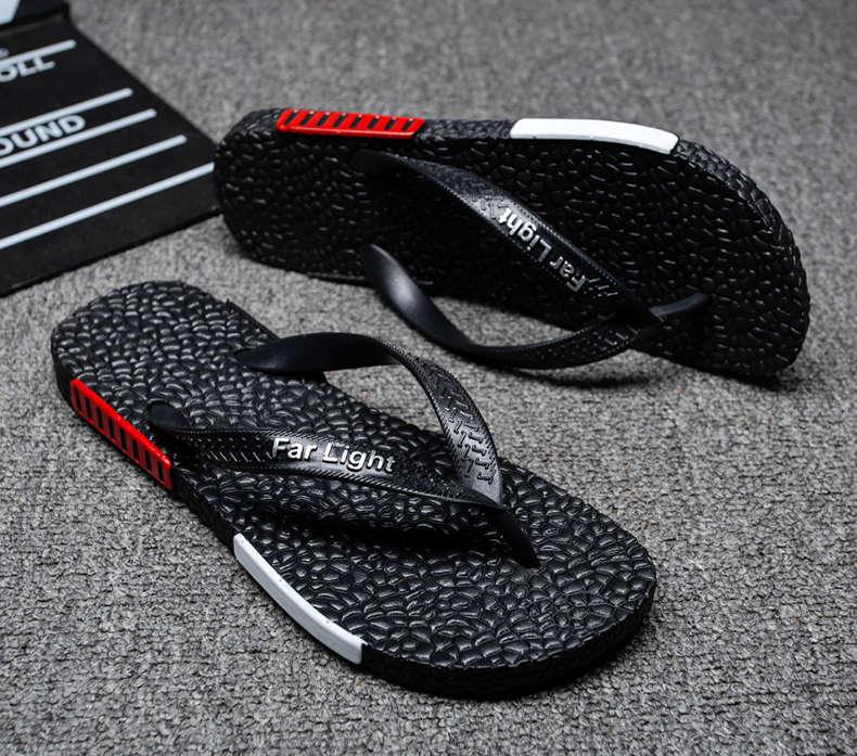 Black Man House Slippers Elegant Flip Flop Pool Slippers Summer Sandals Men's Shoes Breathable Air Mesh Comfortable Leather Flip Flops Non-Slip Sport Cushion Beach Outdoor Walking Slippers