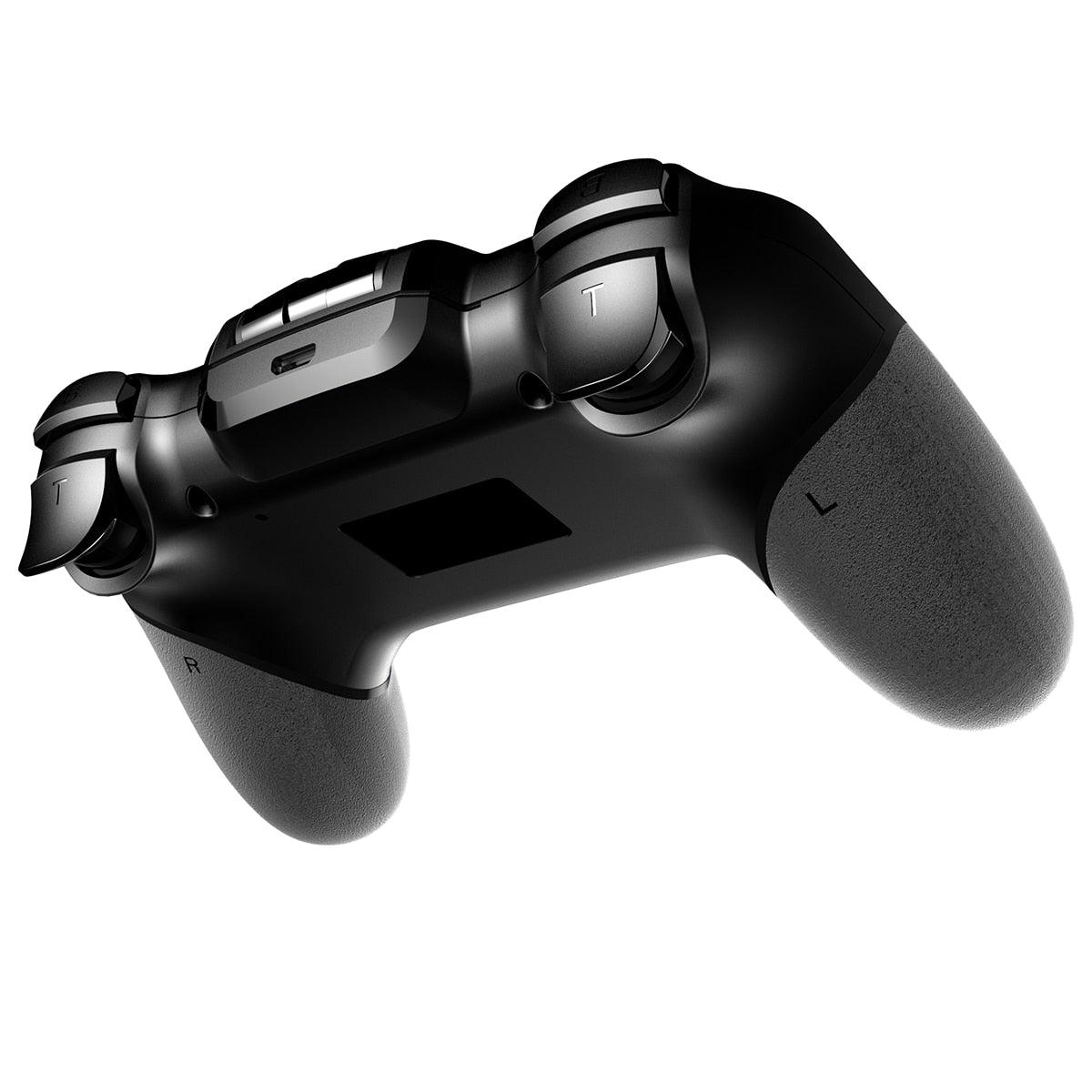 Black Portable 2.4G Wireless Bluetooth Mobile Trigger Joystick Game Console Controller Compatible With PC Laptop Tablets