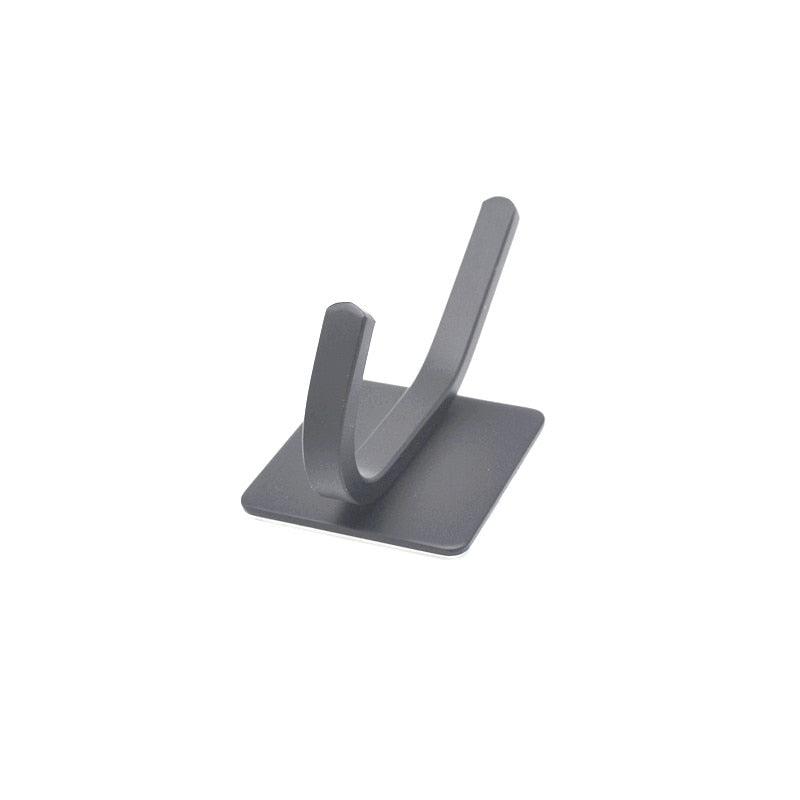 Black Robe Hook Wall Hook Towel Hook for Bathroom Stainless Steel Coat Hook Rustproof Hook Hanger for Kitchen Hardware Stainless Steel Hooks Waterproof and Oilproof Bathroom Kitchen Self Adhesive Hooks for Hanging Coat Hat Towel