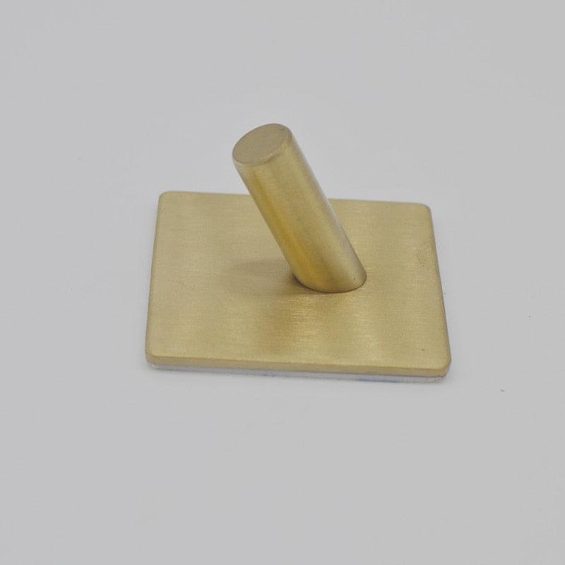 Black Robe Hook Wall Hook Towel Hook for Bathroom Stainless Steel Coat Hook Rustproof Hook Hanger for Kitchen Hardware Stainless Steel Hooks Waterproof and Oilproof Bathroom Kitchen Self Adhesive Hooks for Hanging Coat Hat Towel