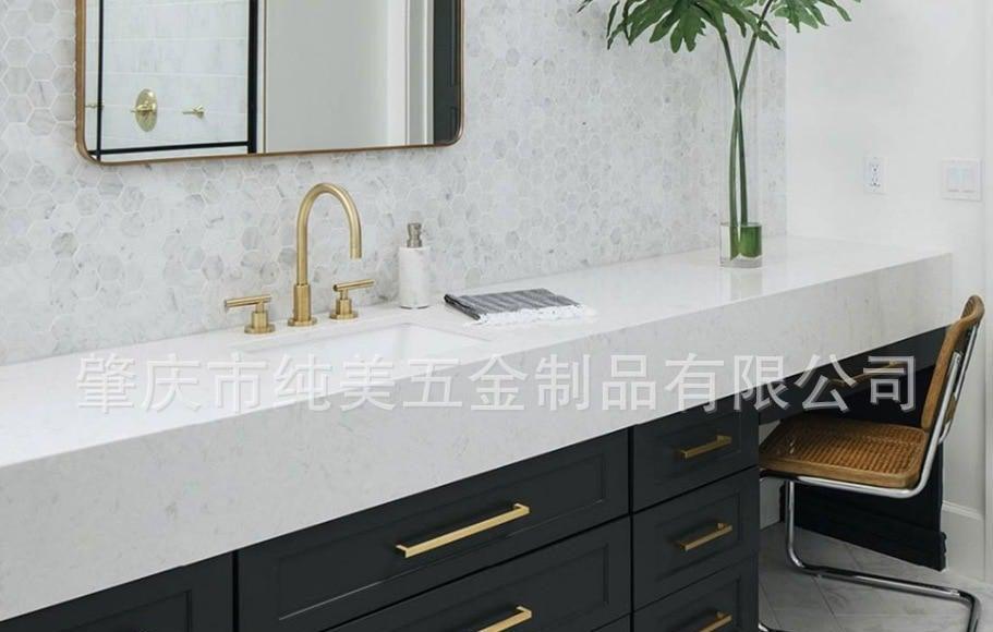 Black Silver Gold Cabinet Handle Square Furniture Hardware Stainless Steel Kitchen Door Knobs Cupboard Wardrobe Drawer Pulls Square Bar Cabinet Pull Drawer Handle Stainless Steel Modern Hardware For Kitchen And Bathroom Cabinets