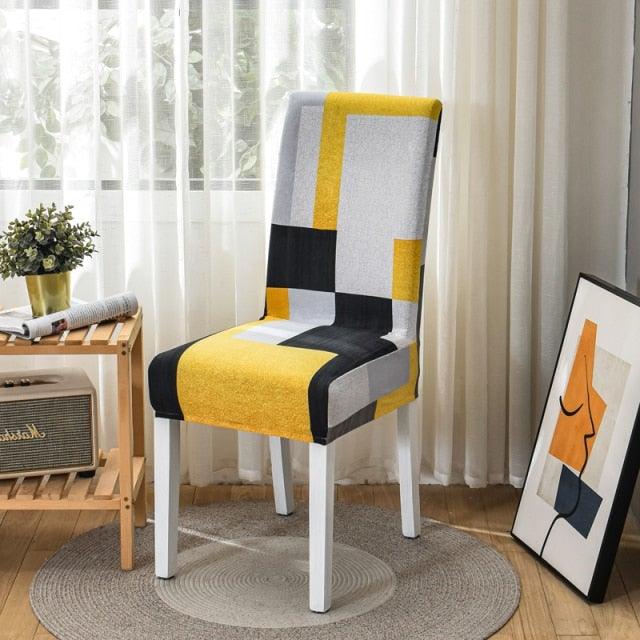 Black Spandex elastic wedding Chair Covers Anti-dirty housse de chaise office hotel chair cover seat Chair Covers Protector Seat Case Chair Cover Seat Protector Super Fit Slipcover Stretch Removable Washable