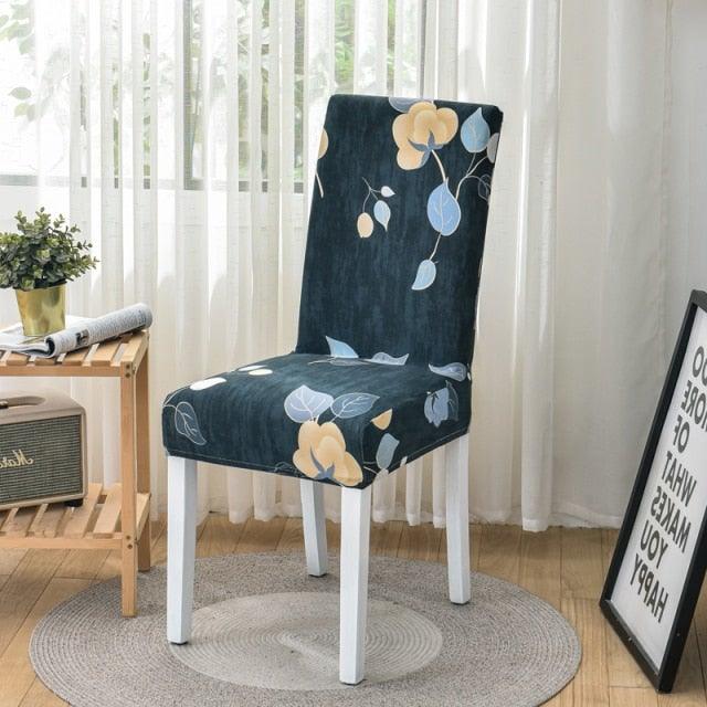 Black Spandex elastic wedding Chair Covers Anti-dirty housse de chaise office hotel chair cover seat Chair Covers Protector Seat Case Chair Cover Seat Protector Super Fit Slipcover Stretch Removable Washable