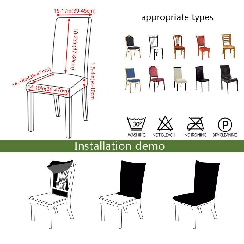 Black Spandex elastic wedding Chair Covers Anti-dirty housse de chaise office hotel chair cover seat Chair Covers Protector Seat Case Chair Cover Seat Protector Super Fit Slipcover Stretch Removable Washable