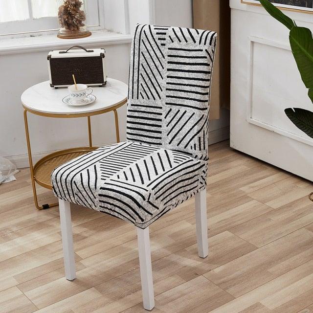 Black Spandex elastic wedding Chair Covers Anti-dirty housse de chaise office hotel chair cover seat Chair Covers Protector Seat Case Chair Cover Seat Protector Super Fit Slipcover Stretch Removable Washable