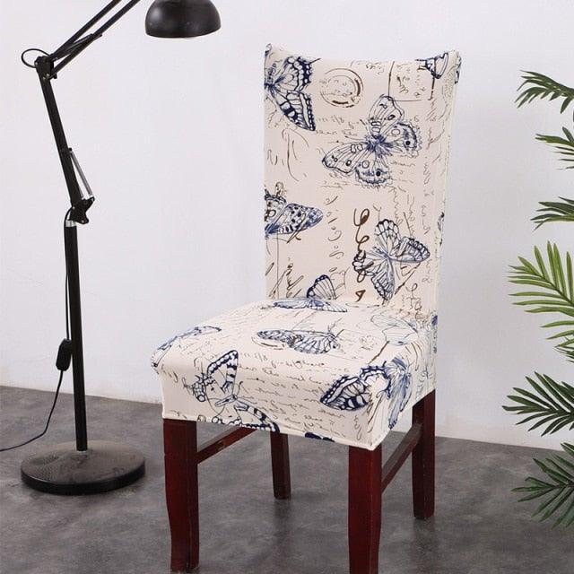 Black Spandex elastic wedding Chair Covers Anti-dirty housse de chaise office hotel chair cover seat Chair Covers Protector Seat Case Chair Cover Seat Protector Super Fit Slipcover Stretch Removable Washable