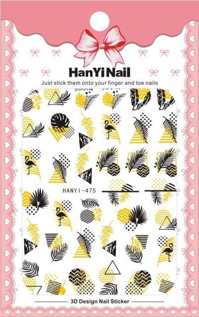 Black White 3D Nail Sticker Decals Cool English Letter Nail Art Decoration Manicure Design Christmas New Year Gift French Nail Art Stickers Decals 8Sheets Nail Art Supplies 3D Self-Adhesive Nail Art Decoration Pattern Nail Accessories Classic Simple