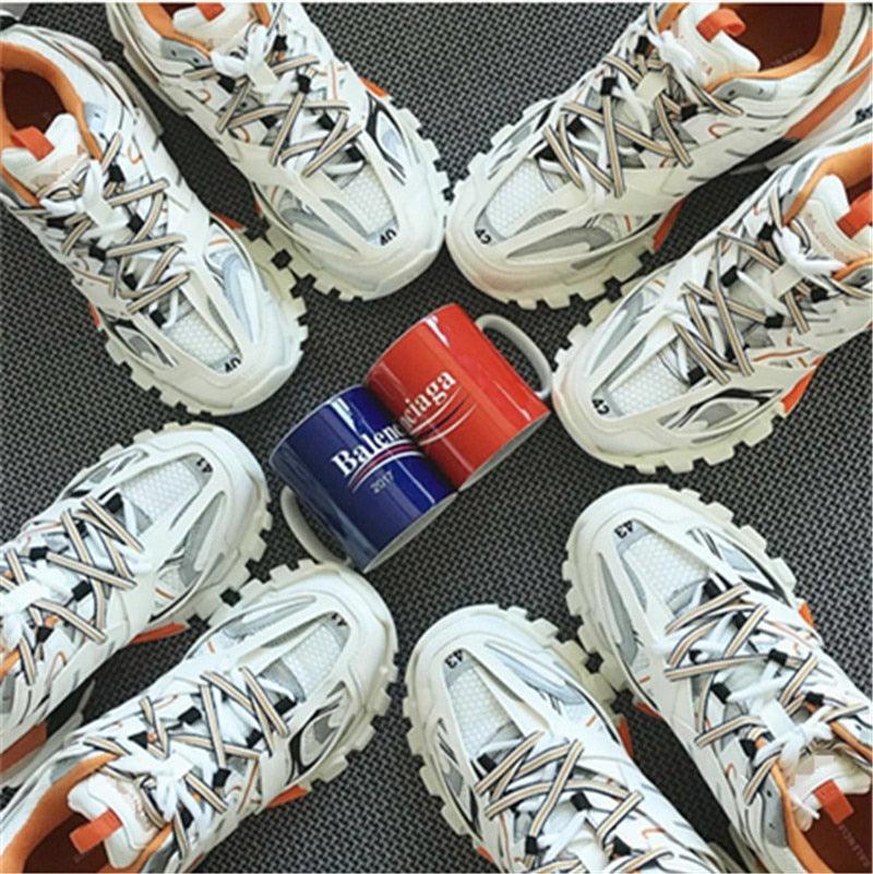 Black Womens Breathable Sneakers Spring Mesh Sneakers Woman Elegant Casual Sneakers Outdoor Sport Summer Couple Cushion Flats Running Womens Sneakers