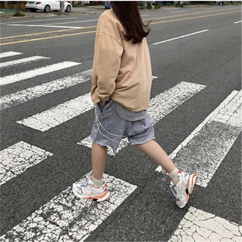 Black Womens Breathable Sneakers Spring Mesh Sneakers Woman Elegant Casual Sneakers Outdoor Sport Summer Couple Cushion Flats Running Womens Sneakers