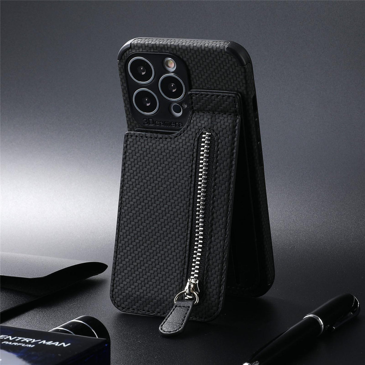 Blue Cards Wallet Leather Phone Case For Iphone 14 Plus 13 12 Mini 11 Pro Max X Xs Xr Men Luxury Business Purse Card Holder Cover Phone Case With Card Sleeve Men Phone Case