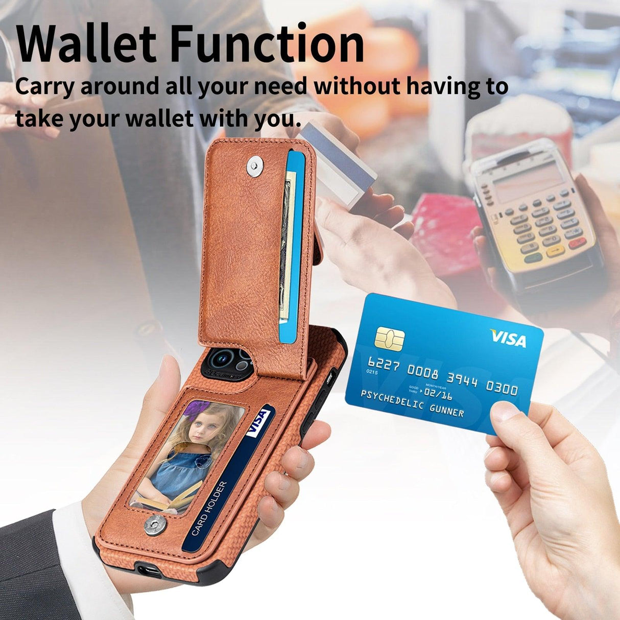 Blue Cards Wallet Leather Phone Case For Iphone 14 Plus 13 12 Mini 11 Pro Max X Xs Xr Men Luxury Business Purse Card Holder Cover Phone Case With Card Sleeve Men Phone Case