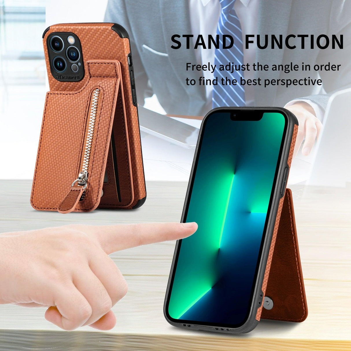 Blue Cards Wallet Leather Phone Case For Iphone 14 Plus 13 12 Mini 11 Pro Max X Xs Xr Men Luxury Business Purse Card Holder Cover Phone Case With Card Sleeve Men Phone Case