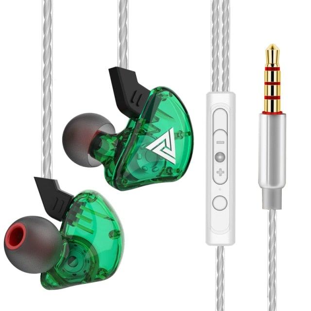 Blue Gaming Bass 3.5mm In-Ear Earphone Game Headset Noise Driver Gaming Earbuds Headset with Dual Mic Detachable & Built-in and Volume Control For Mobile Gaming PC Cancelling Earbuds With Mic