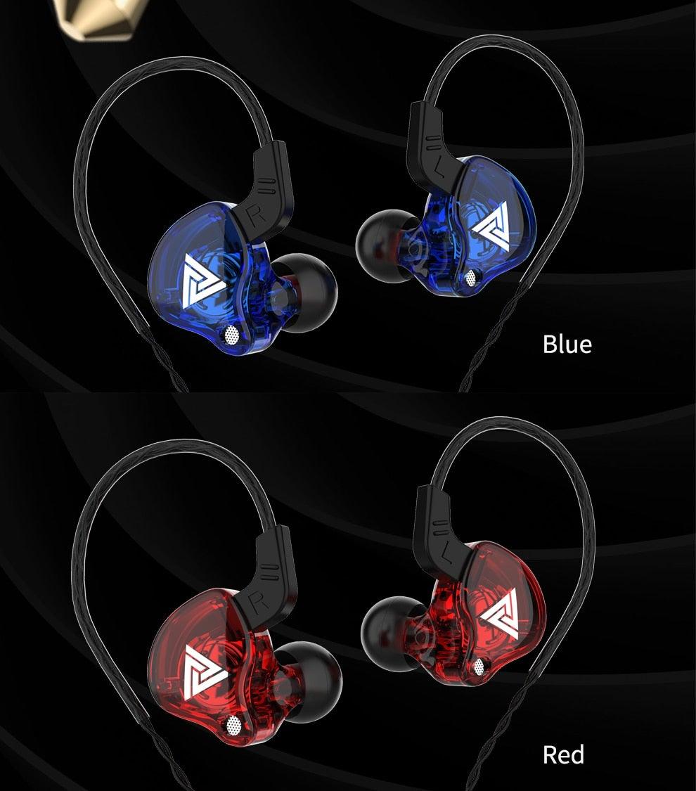 Blue Gaming Bass 3.5mm In-Ear Earphone Game Headset Noise Driver Gaming Earbuds Headset with Dual Mic Detachable & Built-in and Volume Control For Mobile Gaming PC Cancelling Earbuds With Mic