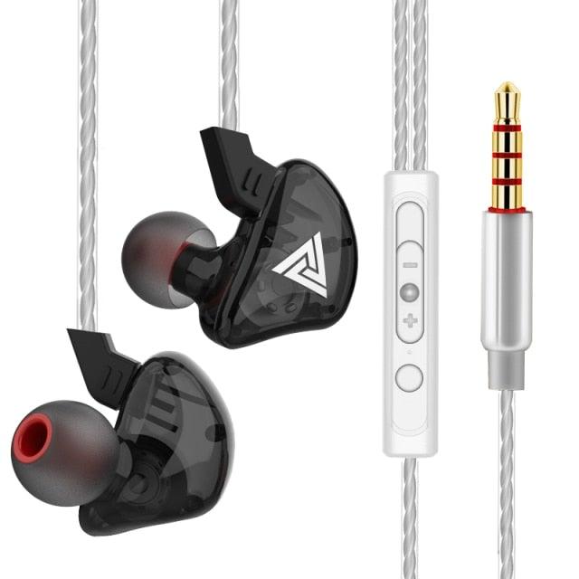 Blue Gaming Bass 3.5mm In-Ear Earphone Game Headset Noise Driver Gaming Earbuds Headset with Dual Mic Detachable & Built-in and Volume Control For Mobile Gaming PC Cancelling Earbuds With Mic