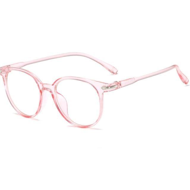 Blue Light Blocking Computer Glasses Retro Clear Lens Eyeglasses Frame And Myopia Glasses Men Women Short Sight Eyewear Blue Coated Women Diopter Eyeglass0 -0.5 -1 -1.5 -2 -2.5 -3 -3.5 -4 -5 -6