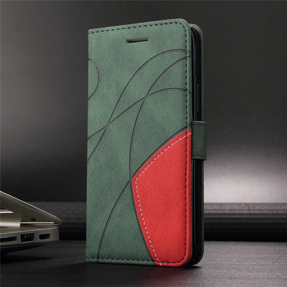 Blue PU Leather Wallet Flip Phone Case Cover For iPhone 13 Pro Max Case Leather Flip Cover iPhone 13 Pro Phone Case For iPhone 12 Mini 14 11 8 7 6 6s Plus 5 5s Case
