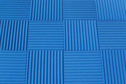 1 Inch Acoustic Foam Wedge Style Panels - 13 Color Options