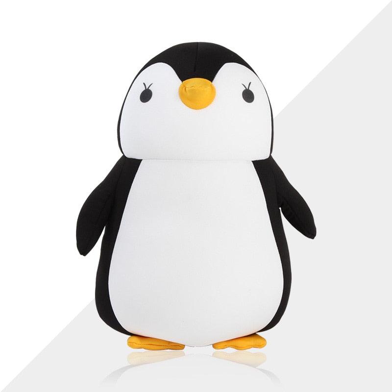 Bubble Kiss Soft Pillow Penguin U-Shaped Sleep Protection Neck Pillow Home Office Nap Body Pillows Travel Car Adult Cute Pillows U-Shaped Neck Pillow Throw Pillow Neck Supporter Foam particle Headrest Office Nap Desktop Pad Headrest