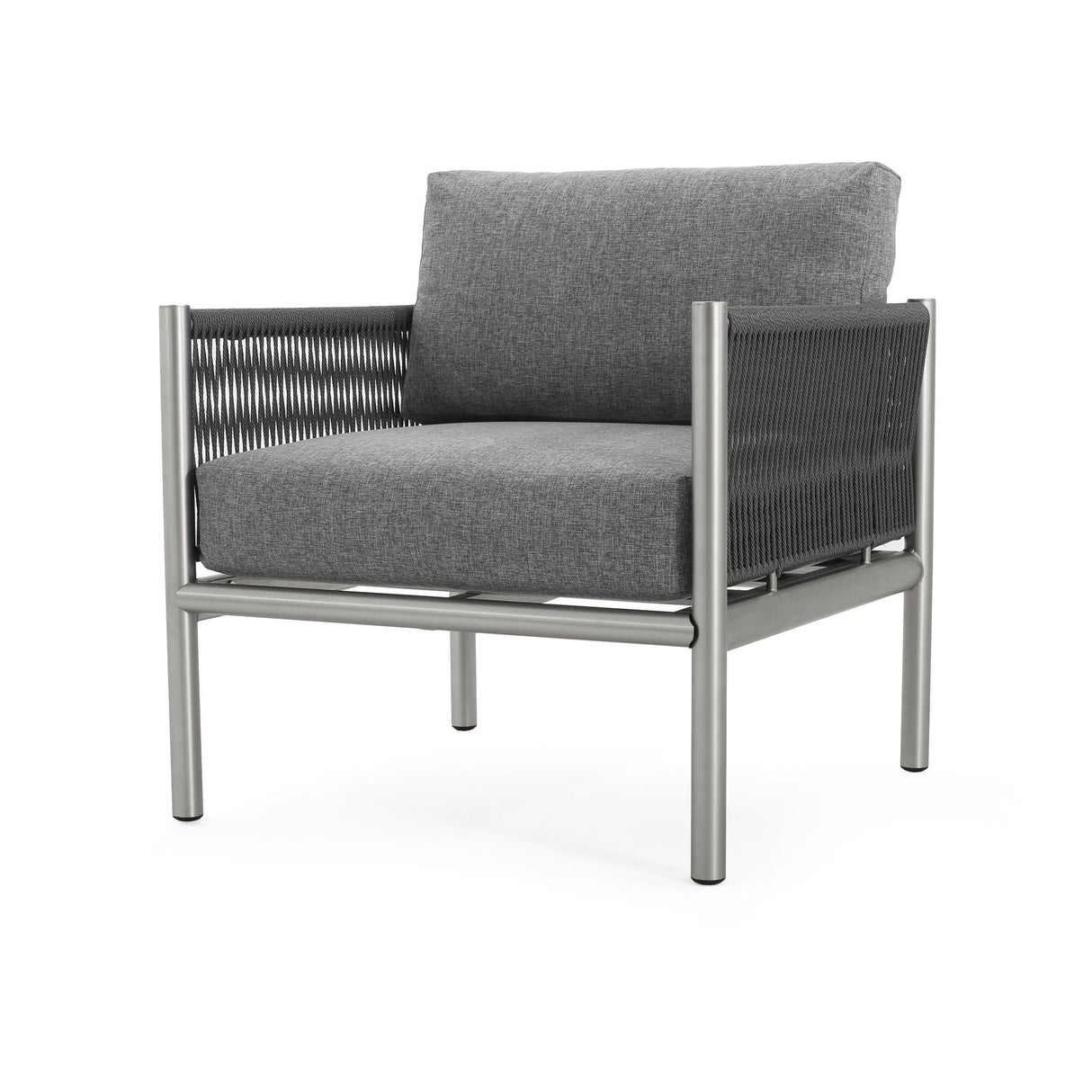Hargrove - Club Chair - Silver / Gray by Couch.com