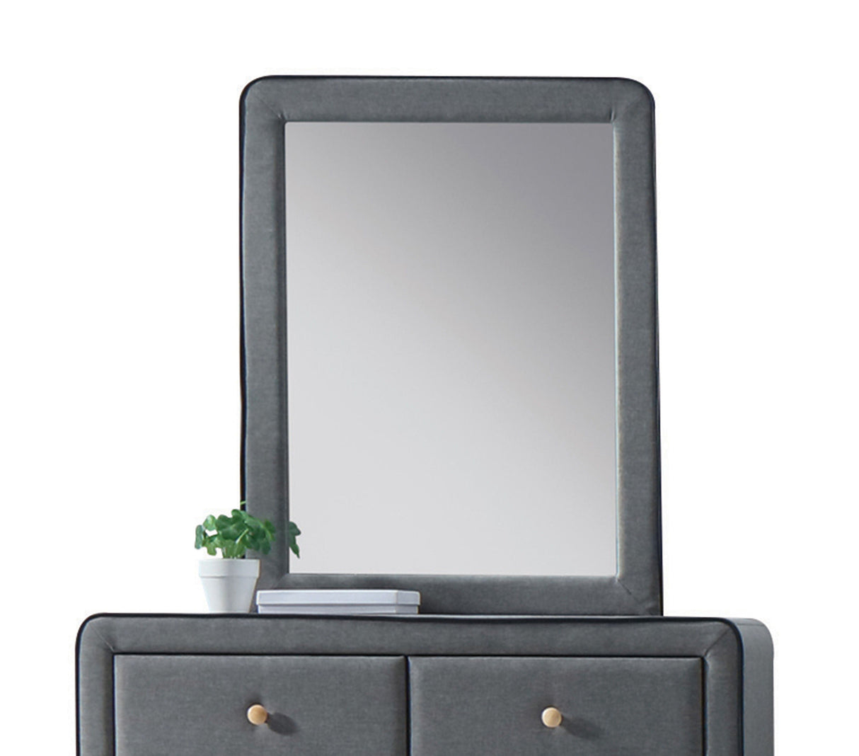 Valda - Mirror - Light Gray by Couch.com