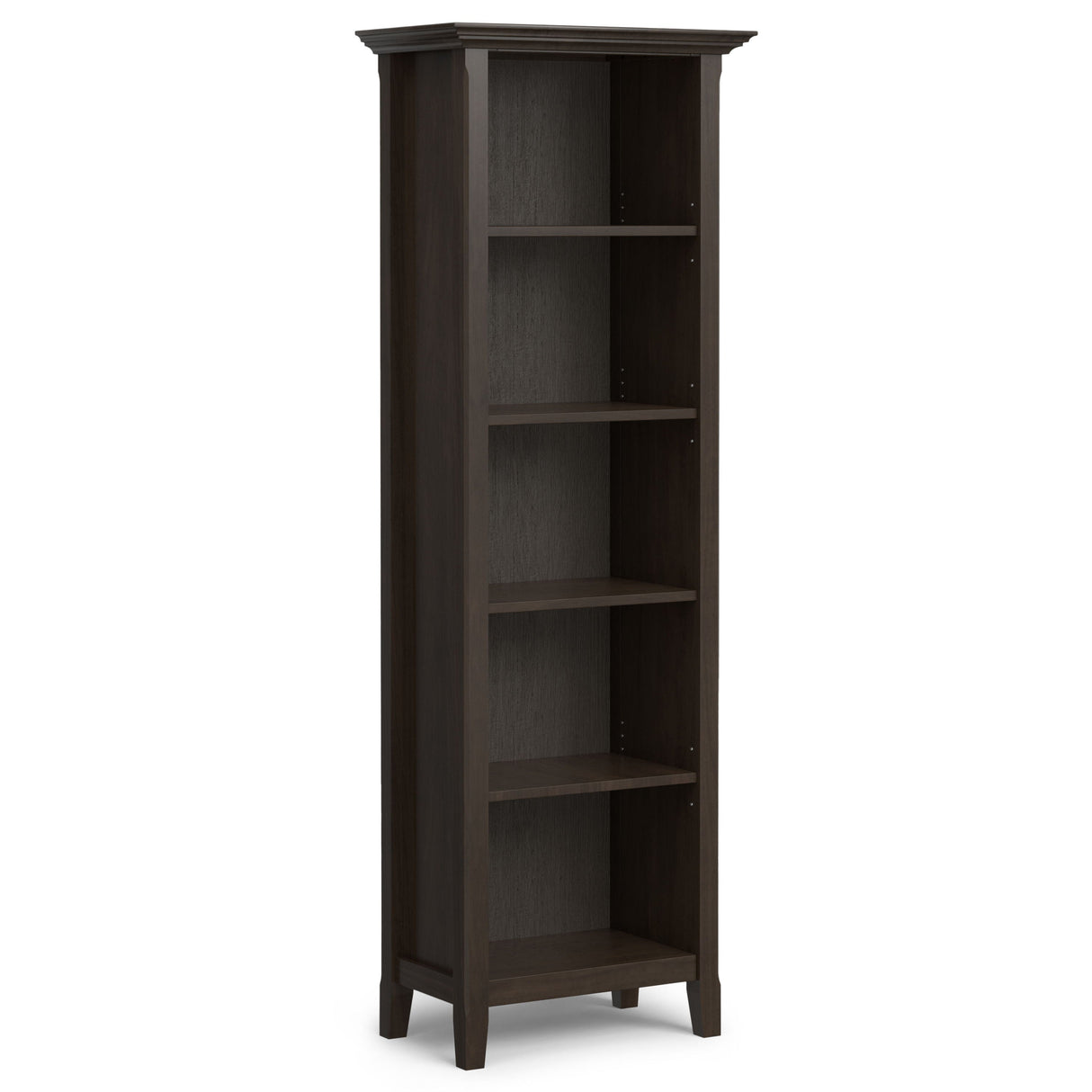 Amherst - 5 Shelf Bookcase - Brown by Couch.com
