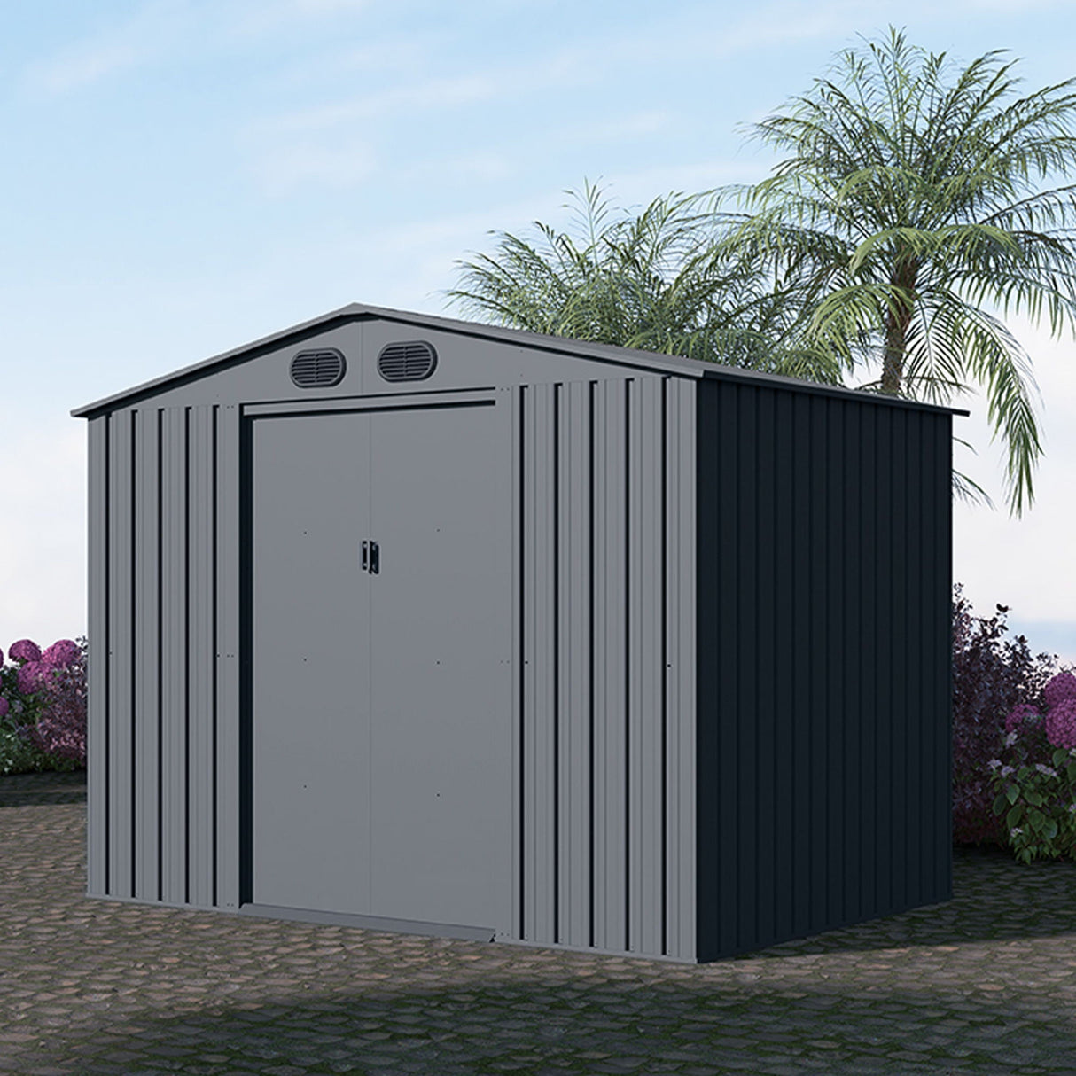 Chery Industrial - Garden Metal Shed Premium by Couch.com