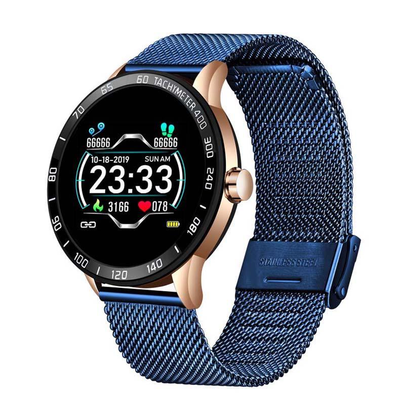 Modern Luxury New Smart Watch For Men and Women LED Color Screen And With Heart Rate Blood Pressure Tracker With Multi-Function Mode Sport Smartwatch fitness Tracker