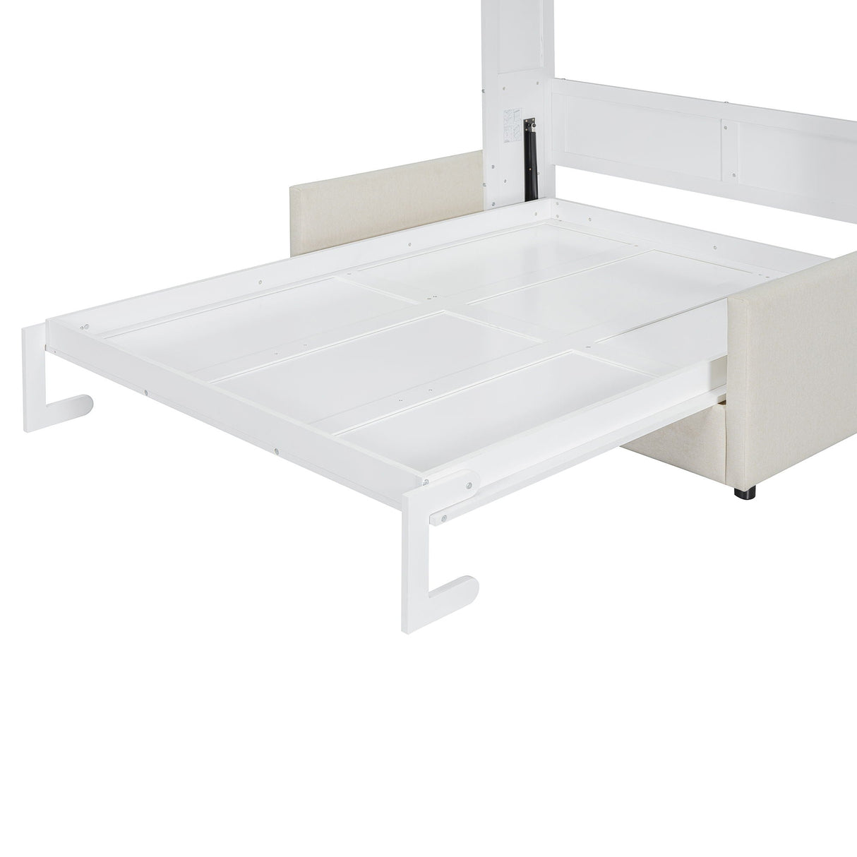 Murphy Wall Bed With Cushion by Couch.com