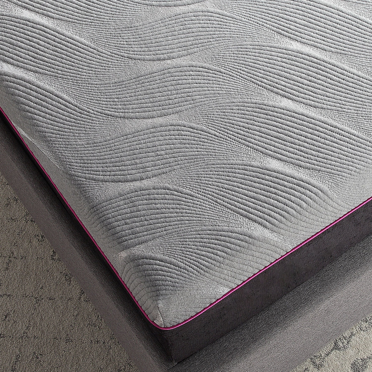 Renew - 11" Cooling Fast Responding Latex Foam Mattress - Gray by Couch.com