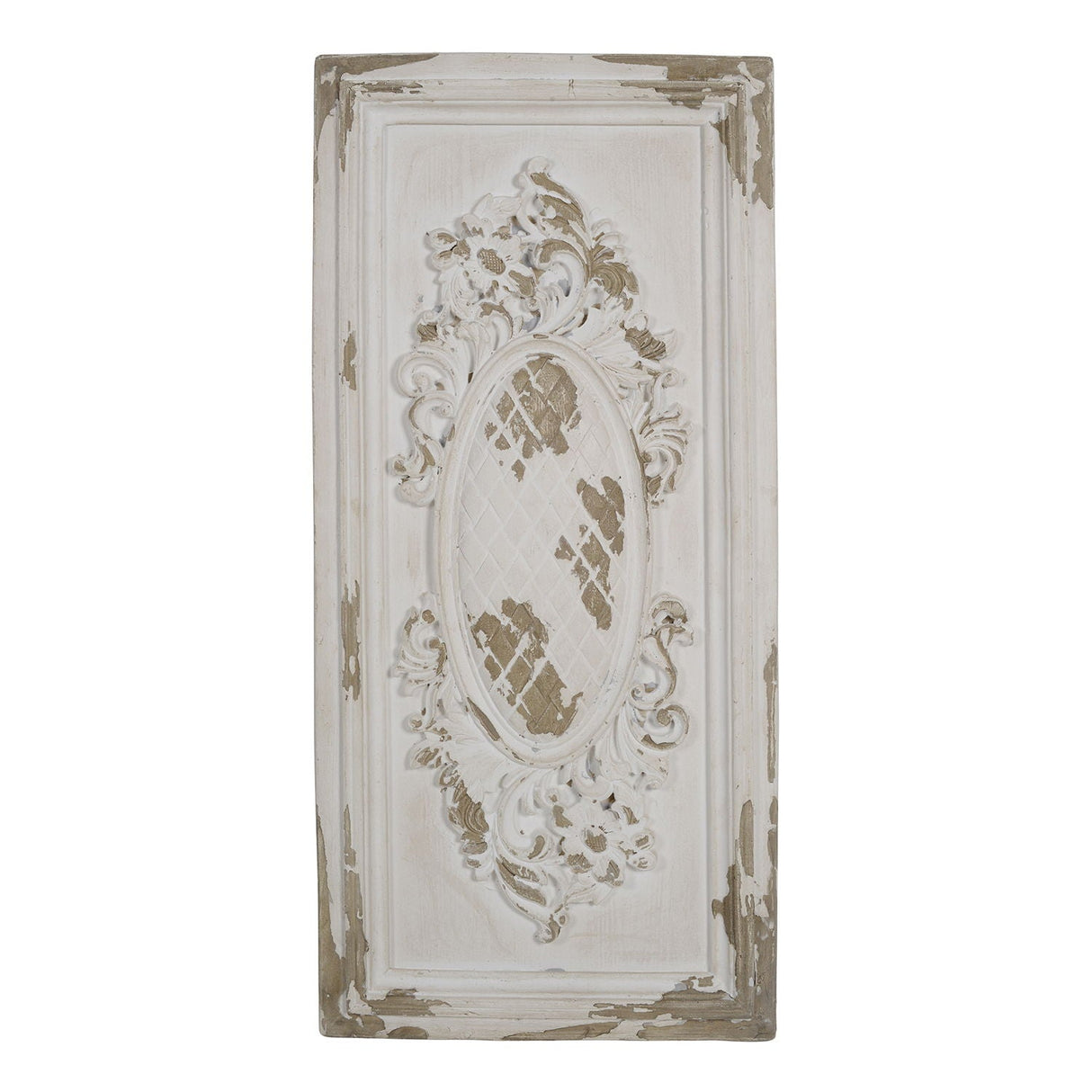Large Wall Art Panel, Rectangle Wall Sculpture, Wall Decor For Living Room Dining Room Office Bedroom - Cream by Couch.com