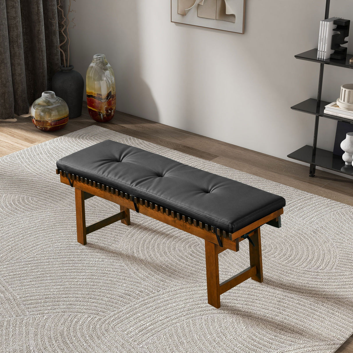 Lucia - Bench - Black by Couch.com