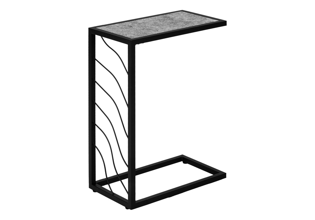 Accent Table, C - Shaped, Contemporary & Modern Convenient Design by Couch.com