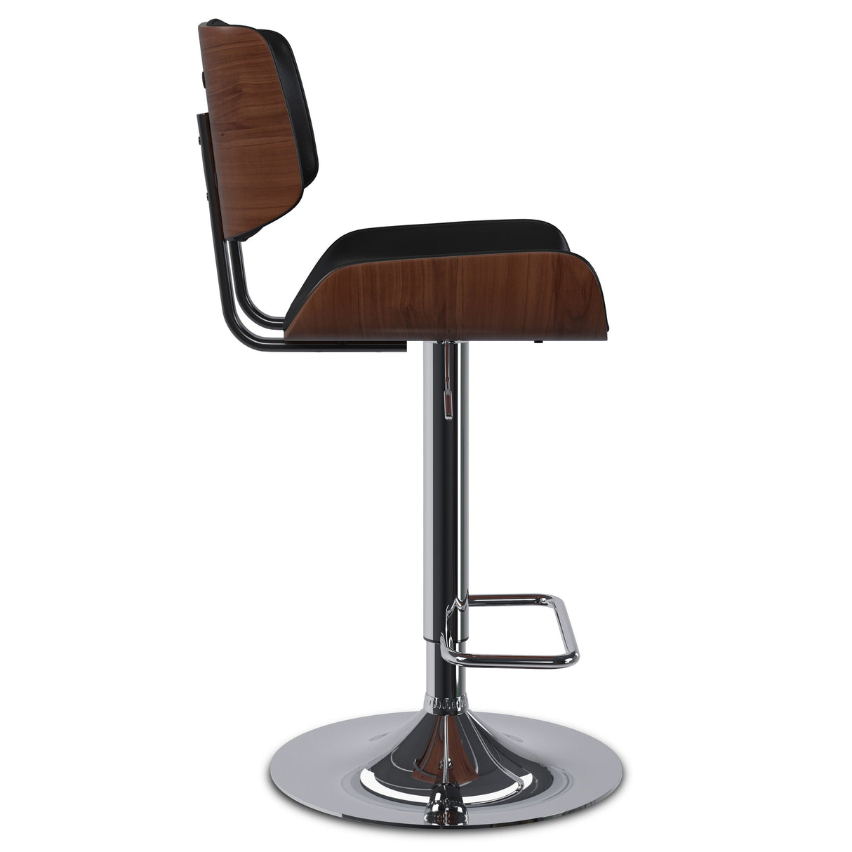 Holland - Adjustable Swivel Bar Stool - Black by Couch.com