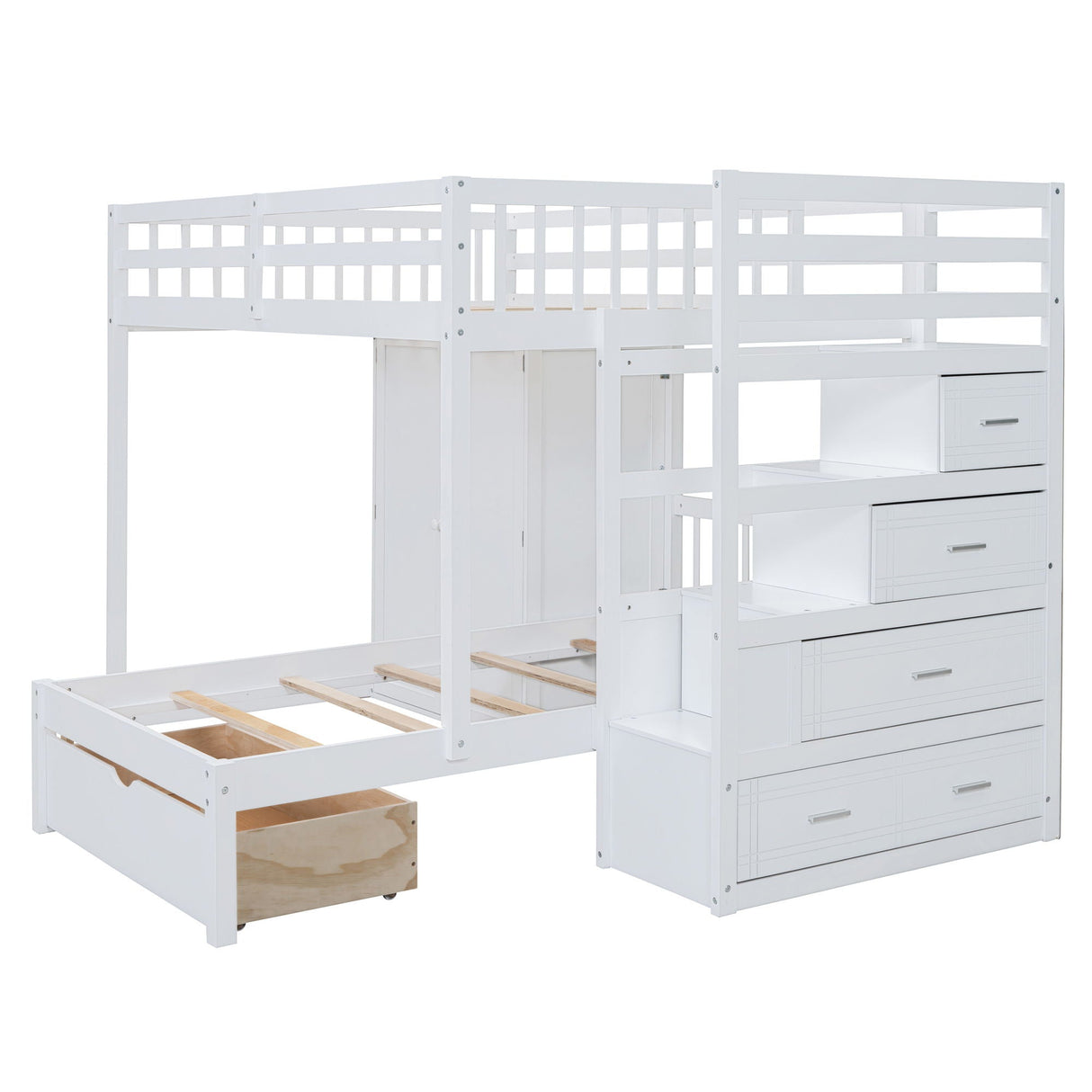 Bunk Bed With Wardrobe, Drawers by Couch.com