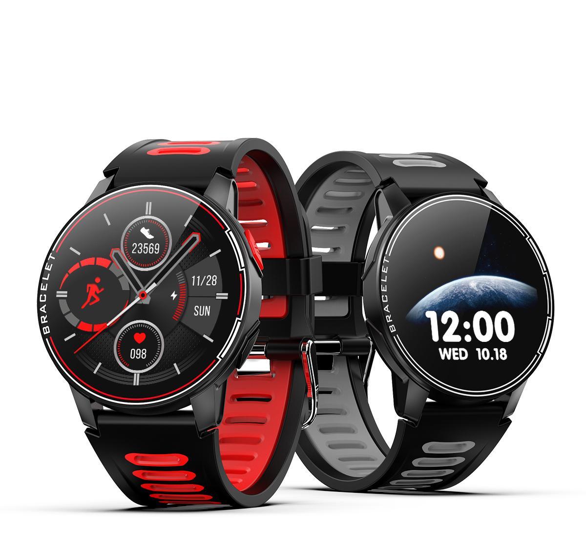 New Proffesional Smart Watch With IP68 Waterproof Protection Sport Men Women Bluetooth Smartwatch Fitness Tracker Heart Rate Monitor For Android IOS