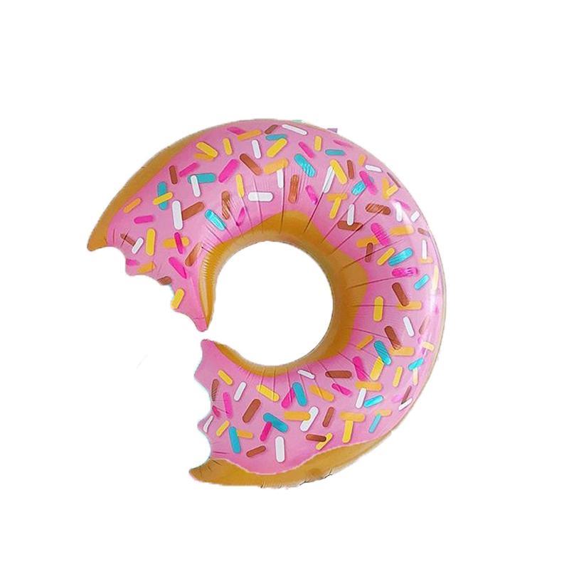 Big Popular Decorations Ballons in Donuts Lip Stick Ice Cream and Rainbow Style Balloons For Kids Baby and Birthday Decorations Inflatable Helium